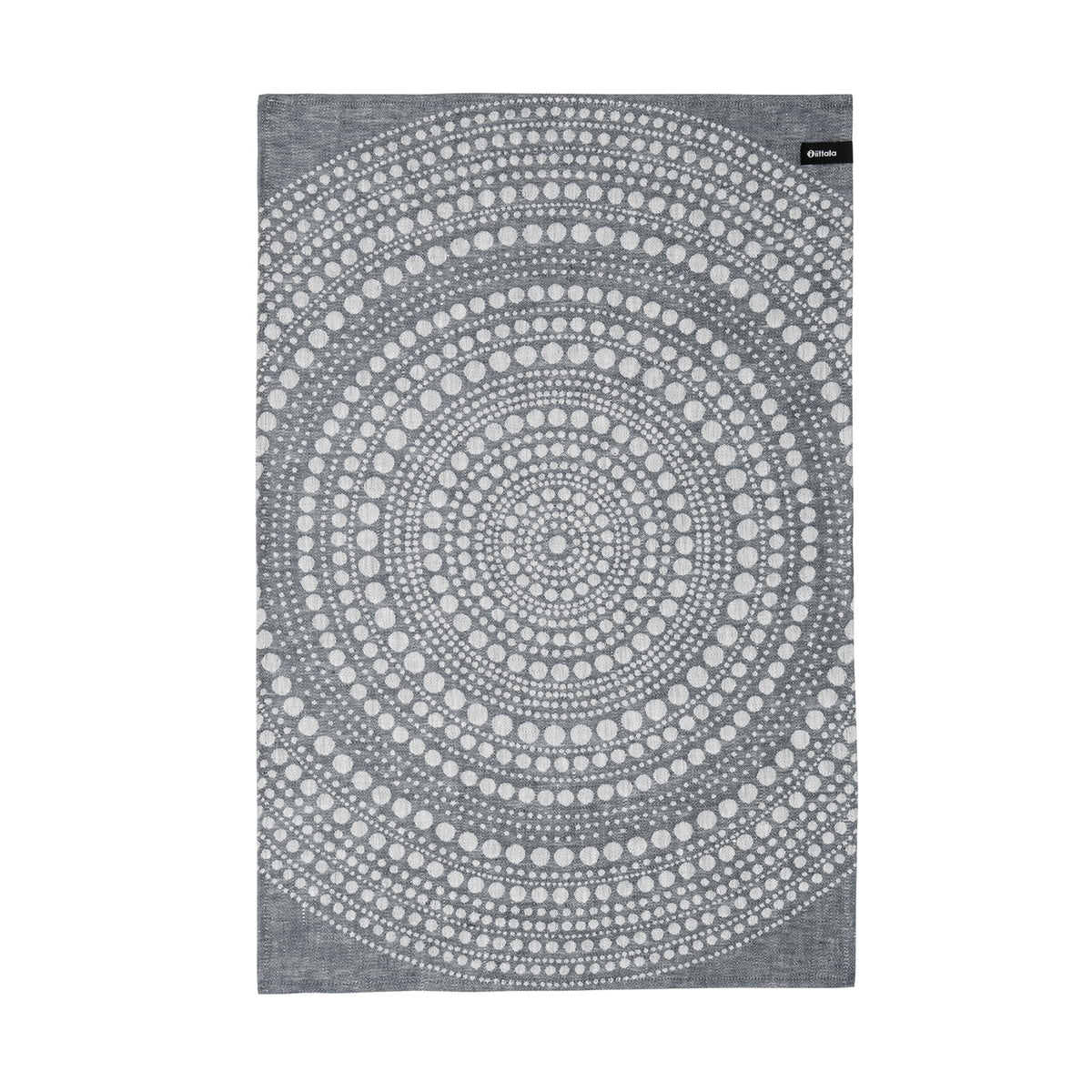 Iittala Кухонний рушник 67х43 см темно-сіре Kastehelmi | https://grandposuda.com.ua