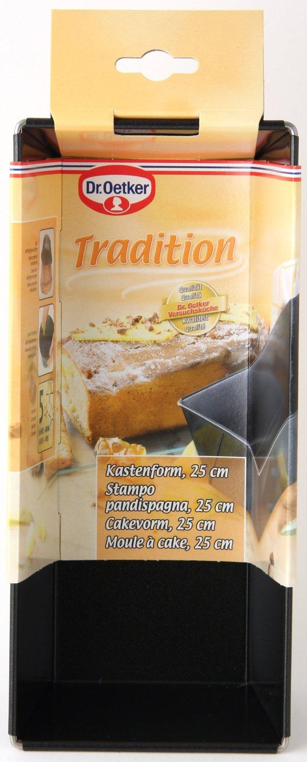 Dr. Oetker Форма для выпечки пирога/хлеба классическая 25 х 11 см Tradition | https://grandposuda.com.ua