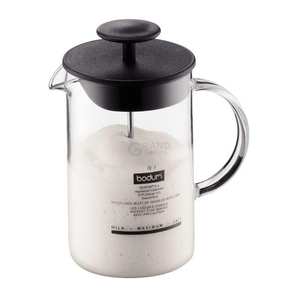 Bodum Взбиватель молока с ручным управлением, 0,25 л, Latteo | https://grandposuda.com.ua