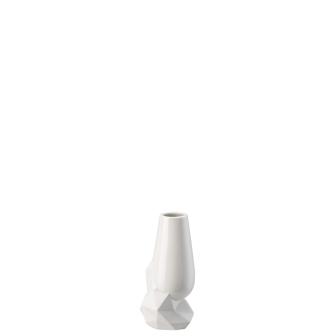 Rosenthal Ваза 12 см белая Geode | https://grandposuda.com.ua