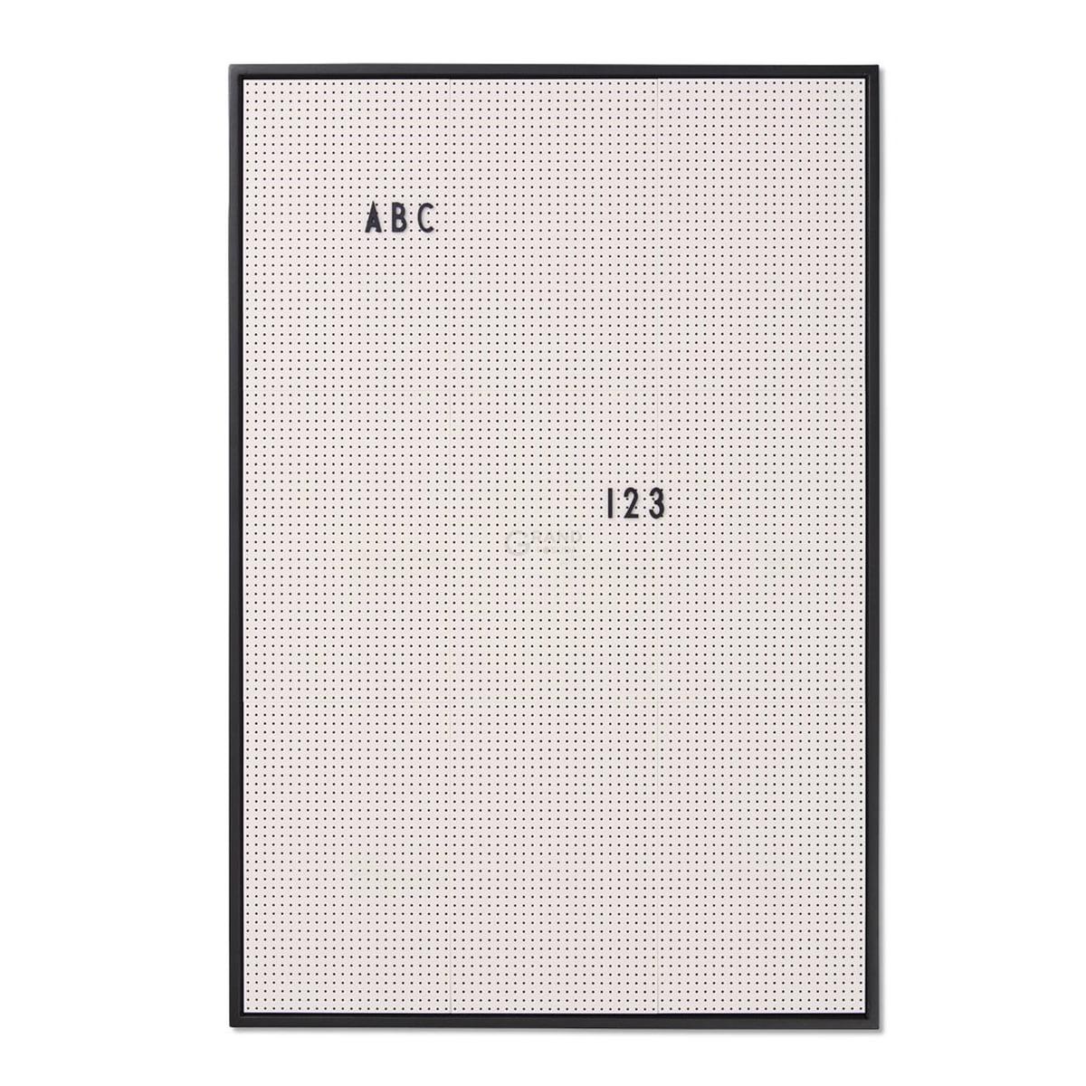 Design Letters Доска 59,4x42 см серая Message Board | https://grandposuda.com.ua