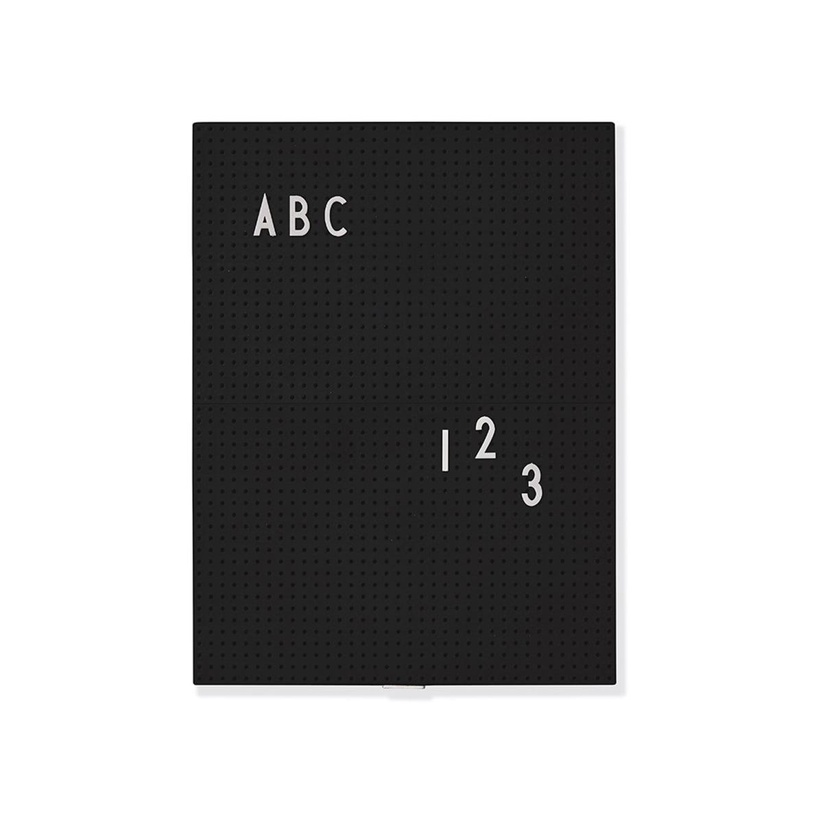 Design Letters Доска 27,9x21 см черная Message Board | https://grandposuda.com.ua