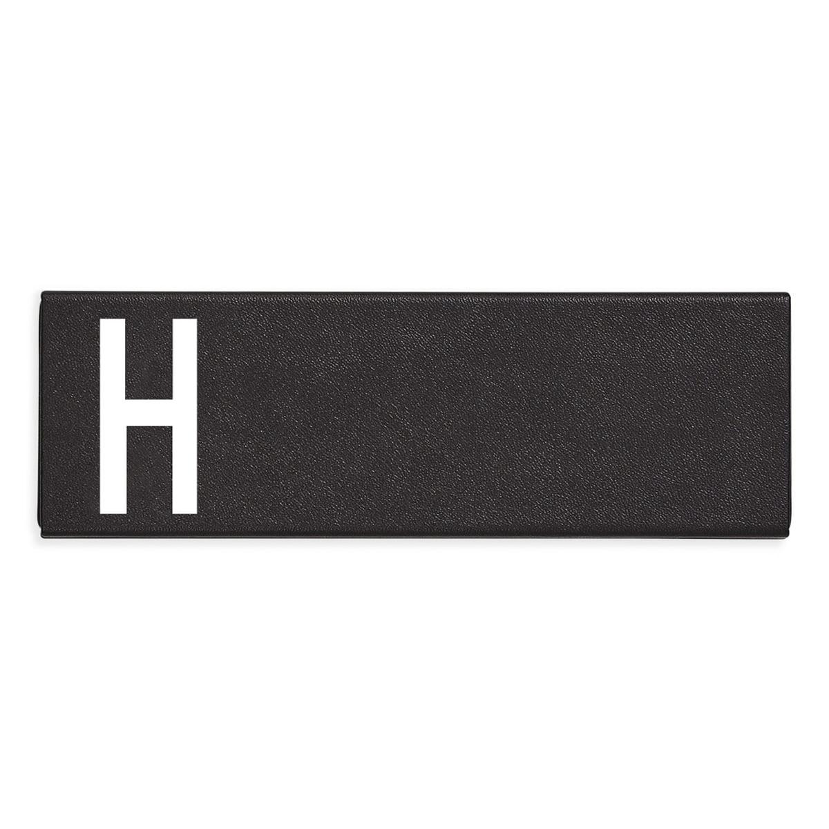 Design Letters Пенал H 1,4x5,5x16,5 см черный Personal Pencil Case | https://grandposuda.com.ua