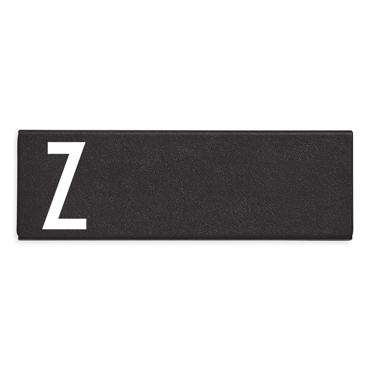 Design Letters Пенал Z 1,4x5,5x16,5 см чорний Personal Pencil Case | https://grandposuda.com.ua