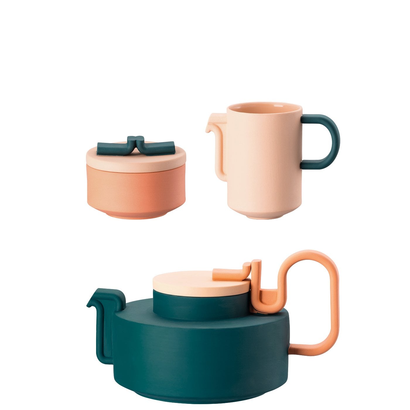 Rosenthal Чайный набор, 3 предмета, Tongue Pelican | https://grandposuda.com.ua