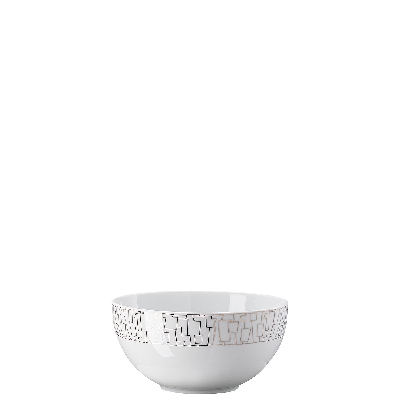 Rosenthal Тарелка суповая 15 см Platin Asia Skin | https://grandposuda.com.ua