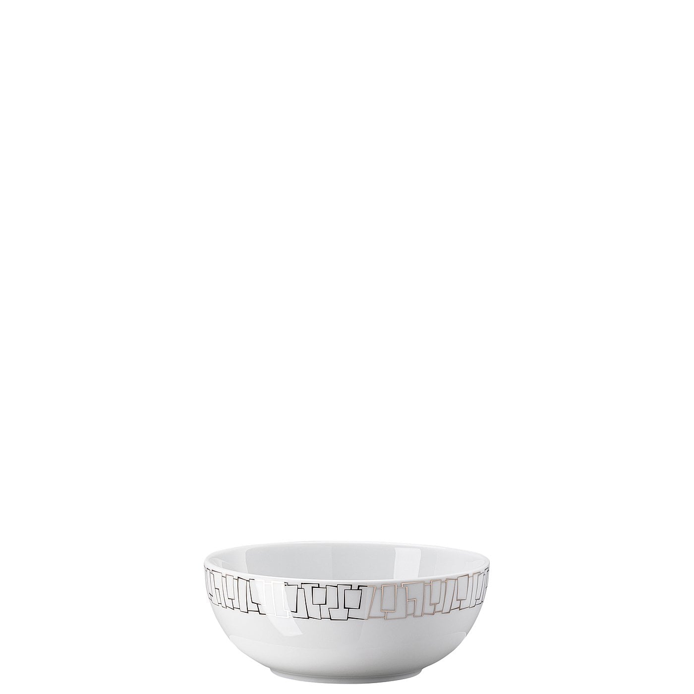 Rosenthal Тарелка суповая 14 см Platin Asia Skin | https://grandposuda.com.ua