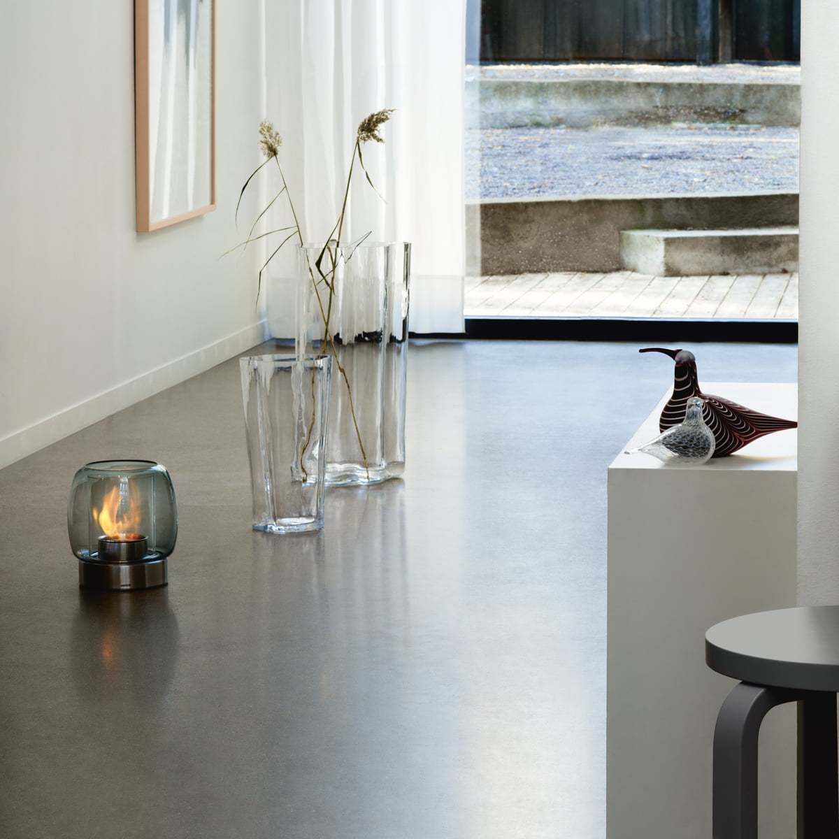 Iittala Ваза 22 см прозрачная Aalto | https://grandposuda.com.ua