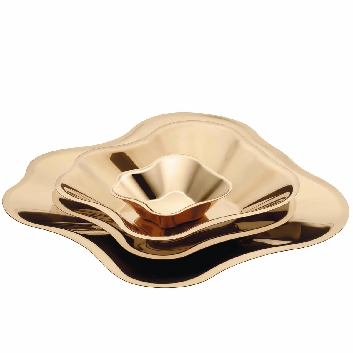 Iittala Піала Ø 18,2 см золота Aalto | https://grandposuda.com.ua