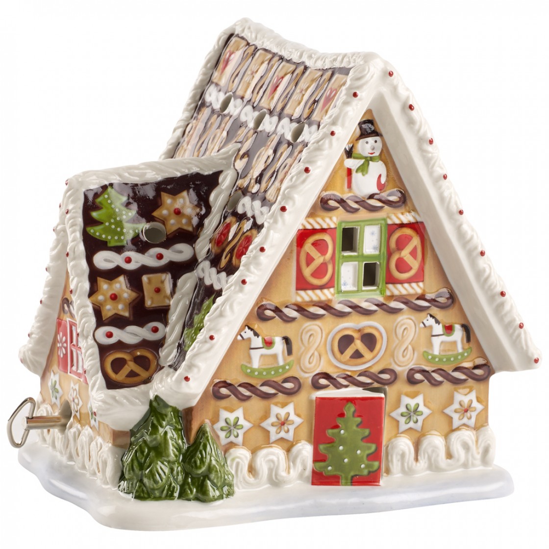 Villeroy & Boch Музыкальная шкатулка 'Пряничный домик' Christmas Toys | https://grandposuda.com.ua