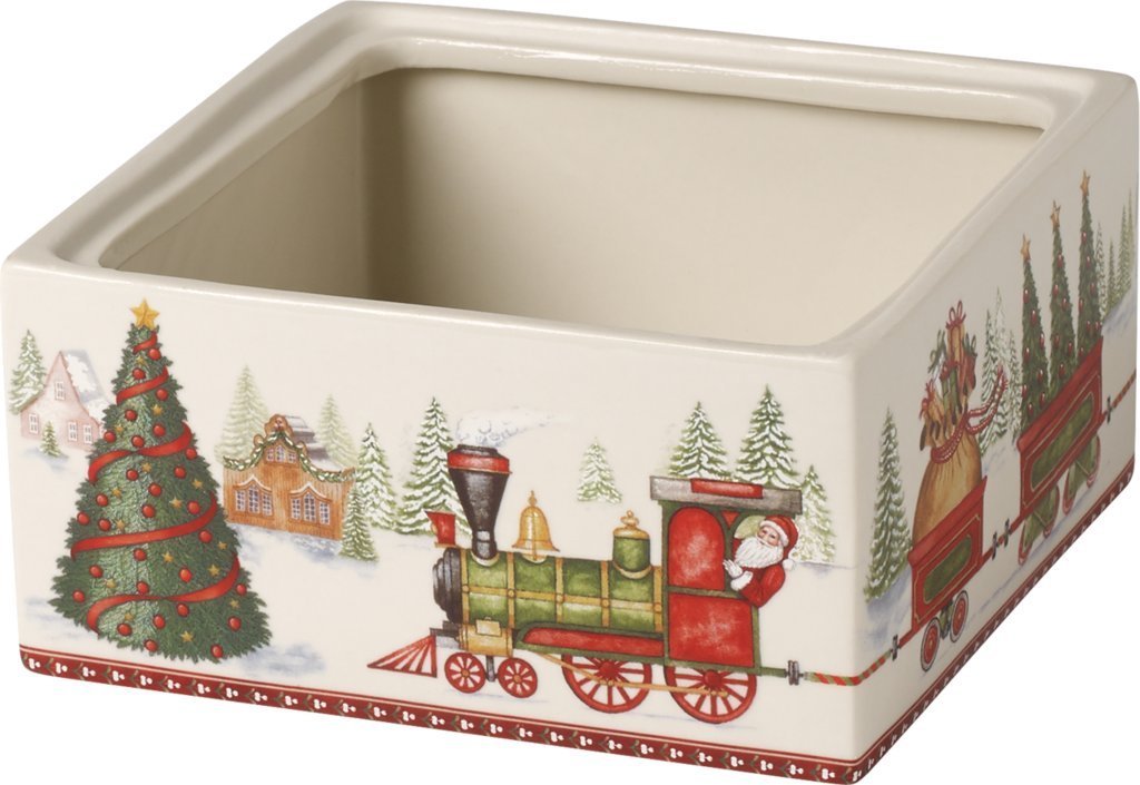 Villeroy & Boch Подарункова упаковка 13 см квадратна Christmas Toys | https://grandposuda.com.ua