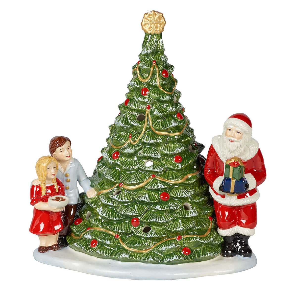 Villeroy & Boch Декорація новорічна Санта з ялинкою Christmas Toys | https://grandposuda.com.ua