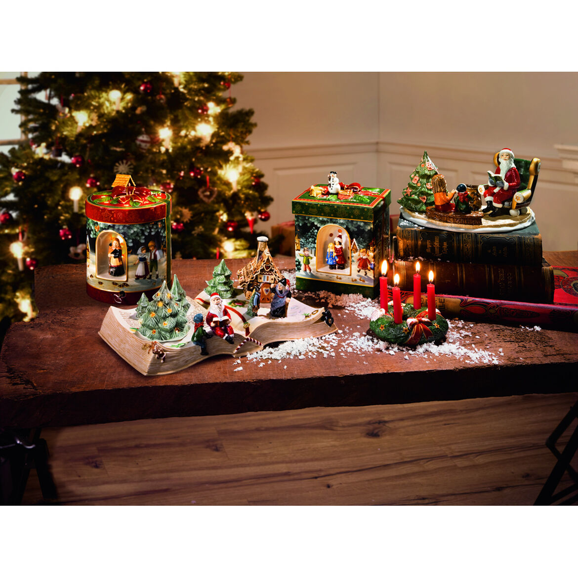 Villeroy & Boch Подарункова коробка квадратна 16 x 16 x 21,5 см, Christmas Toys Memory | https://grandposuda.com.ua