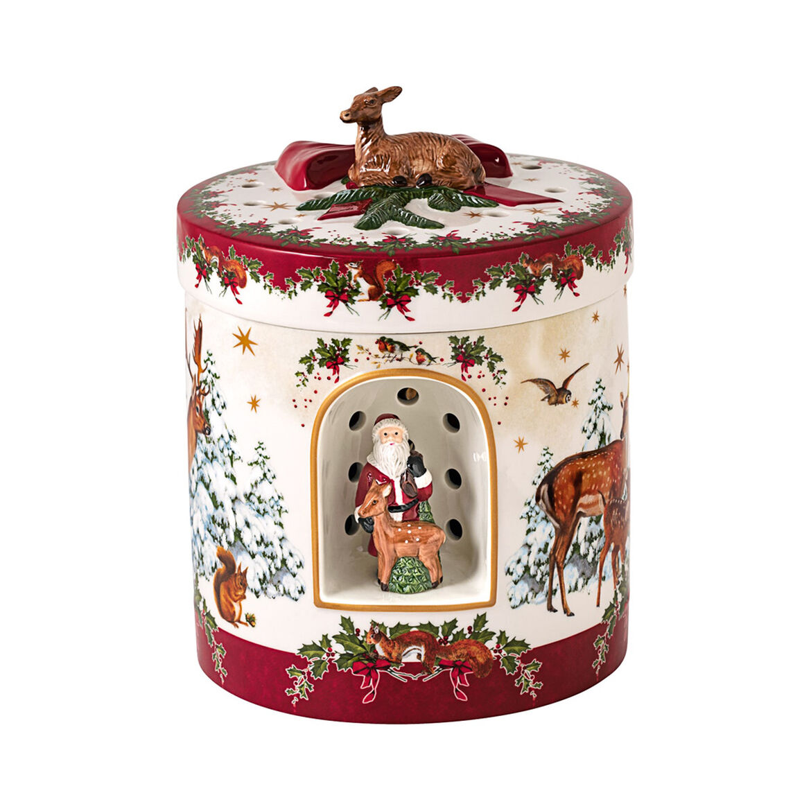 Villeroy & Boch Подарункова коробка кругла 17 x 17 x 21,5 см, Christmas Toys Memory | https://grandposuda.com.ua