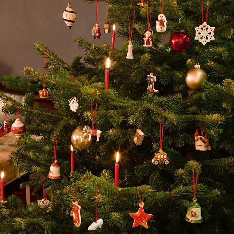 Villeroy & Boch Набор елочных украшений, 3 предмета 'Санты' 9 см Nostalgic Ornaments | https://grandposuda.com.ua