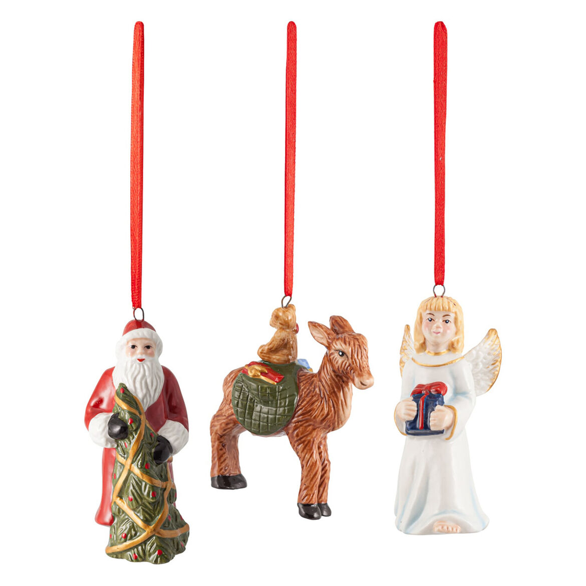 Villeroy & Boch Набір ялинкових іграшок 3 предмета 8 x 4 см, Nostalgic Ornaments | https://grandposuda.com.ua