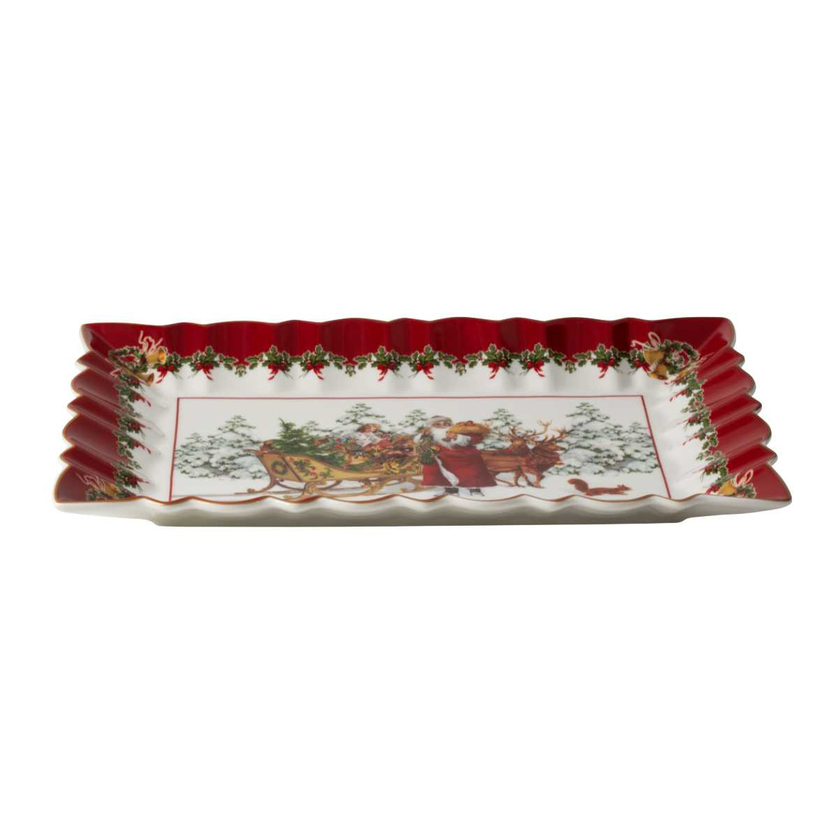 Villeroy & Boch Блюдо для торта прямокутне 35 x 23 x 3,5 см, Toys Fantasy | https://grandposuda.com.ua
