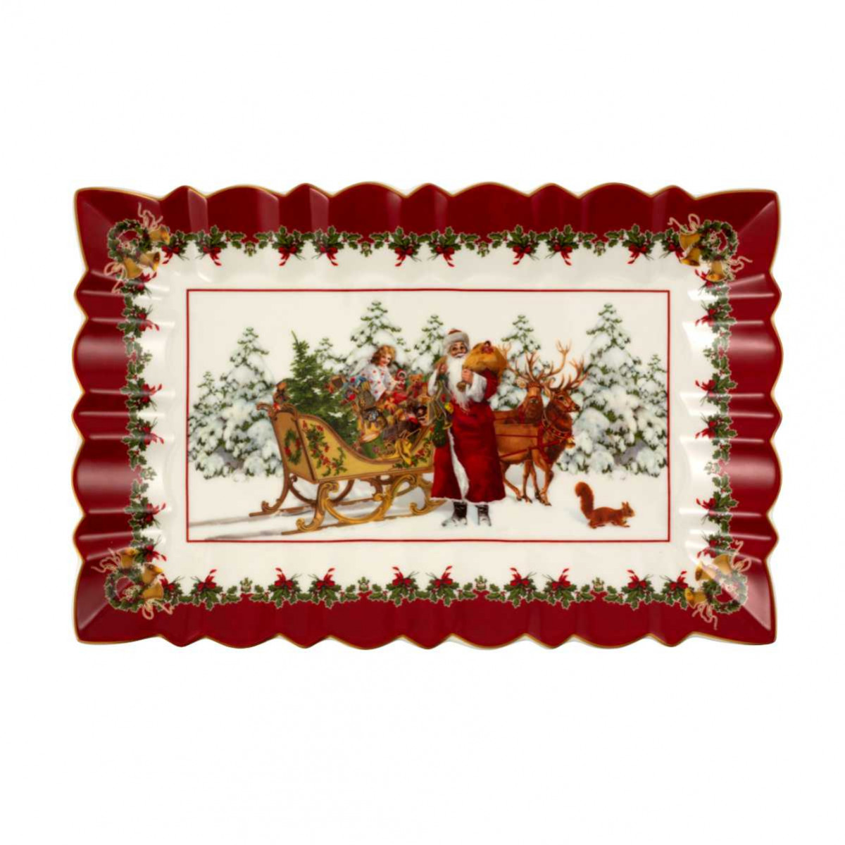 Villeroy & Boch Блюдо для торта прямокутне 35 x 23 x 3,5 см, Toys Fantasy | https://grandposuda.com.ua