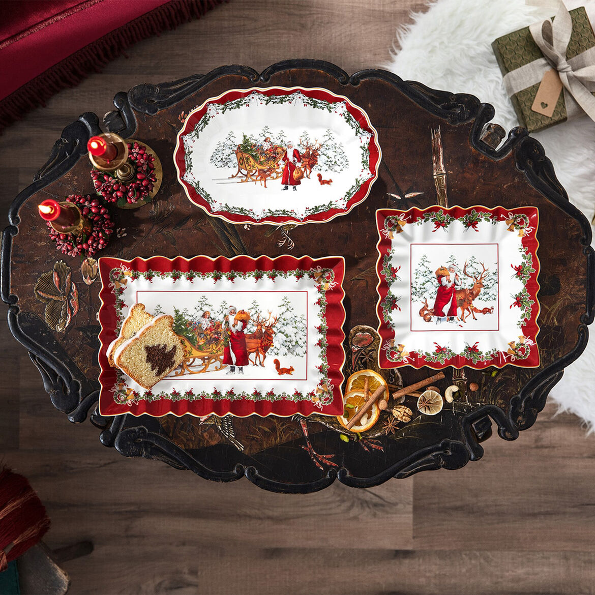 Villeroy & Boch ТарілкаДіти на санях 39 x 3,5 см, Toys Fantasy | https://grandposuda.com.ua