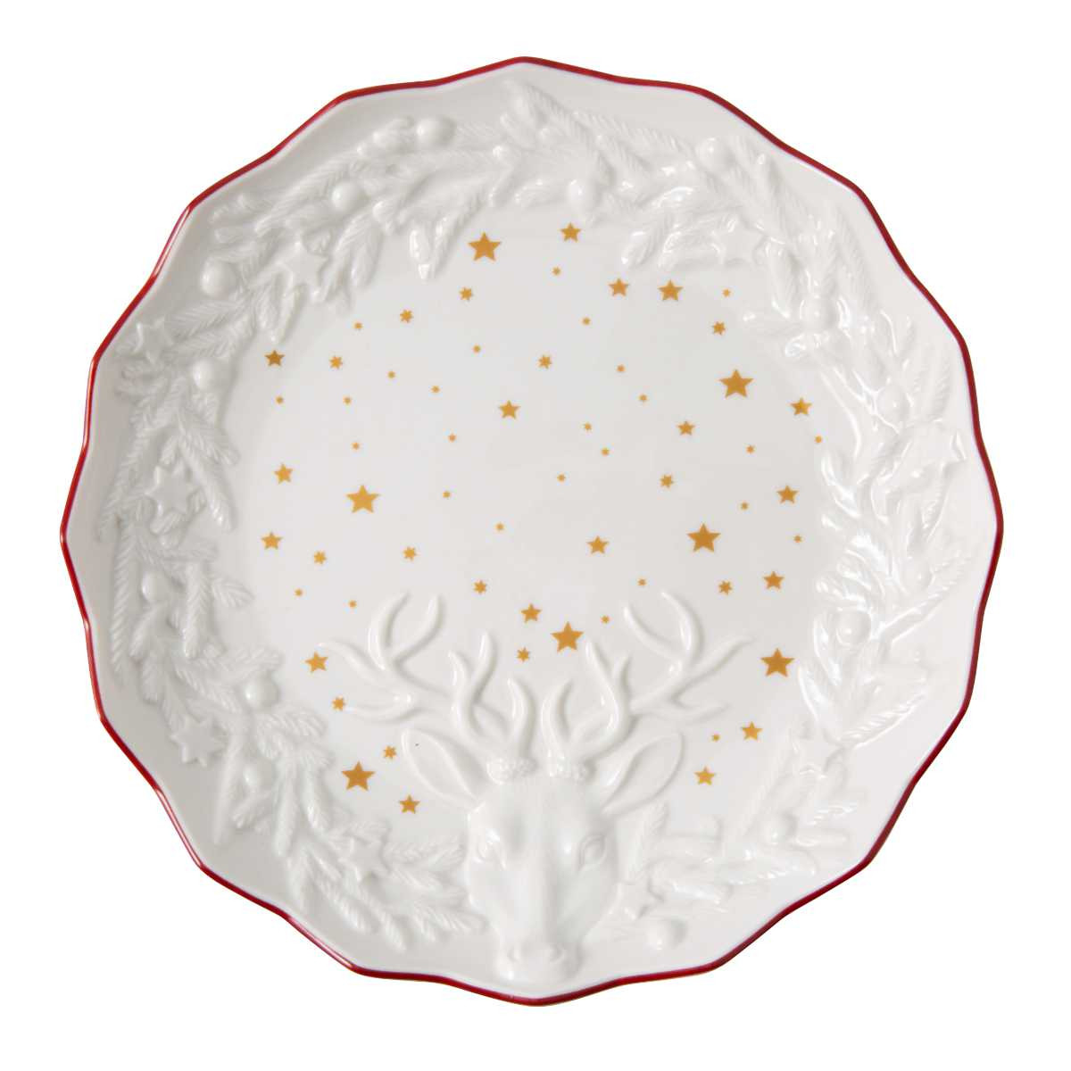 Villeroy & Boch Тарелка с оленем глубокая 24 x 4 см, Toy's Fantasy | https://grandposuda.com.ua