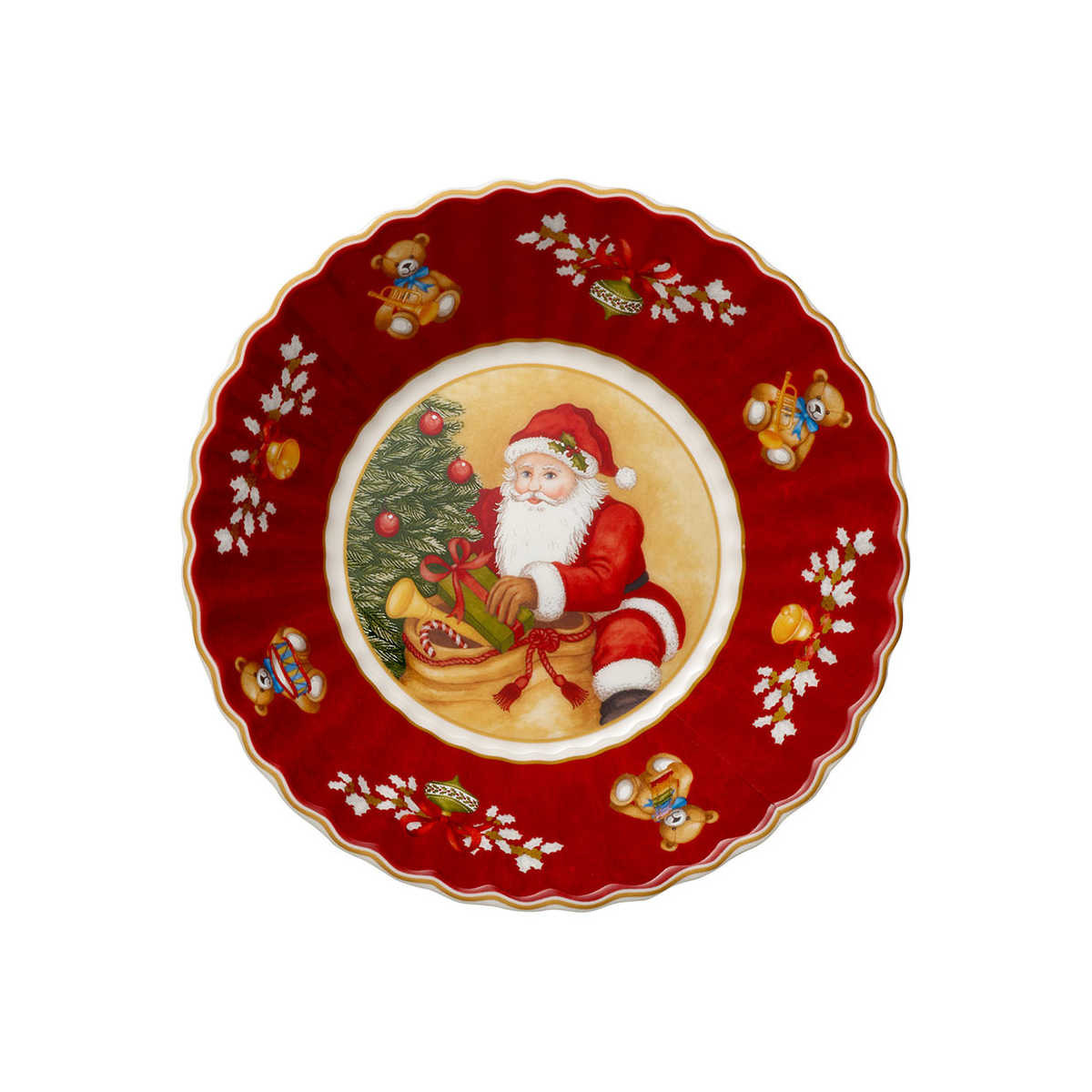 Villeroy & Boch Піала кругла Санта Клаус 16 см Toys Fantasy | https://grandposuda.com.ua