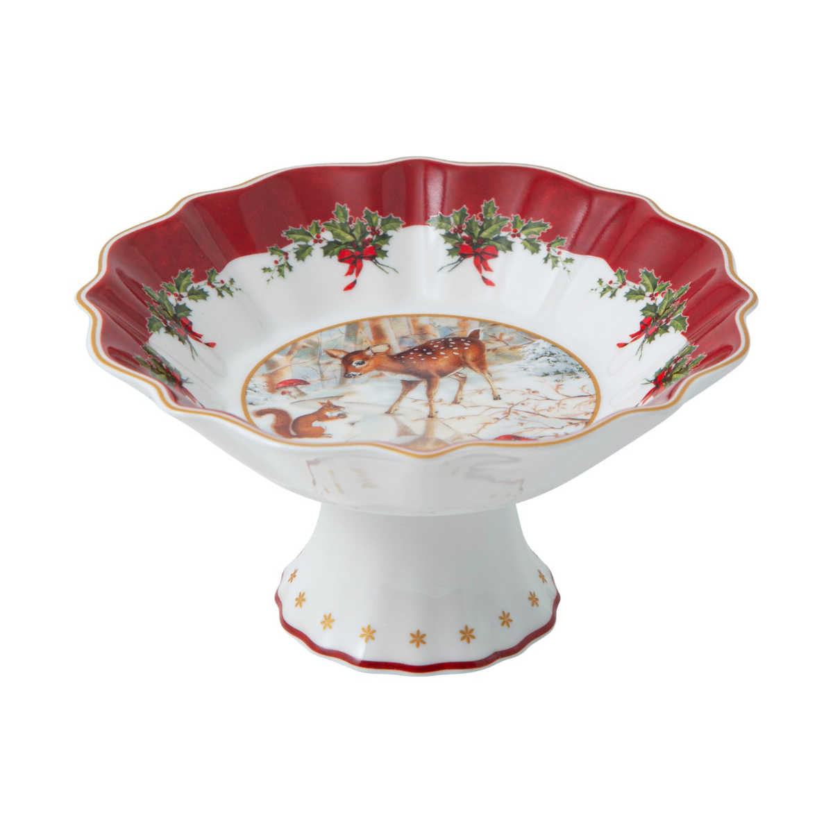 Villeroy & Boch Пиала на ножке “Олененок и белочка” 14,5 x 7,5 см, Toy's Fantasy | https://grandposuda.com.ua