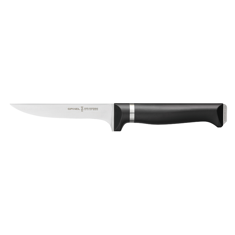 Opinel Ніж кухонний 13 см металік / чорний Intempora | https://grandposuda.com.ua