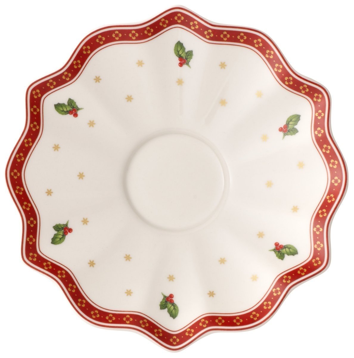 Villeroy & Boch Блюдце к чашке для кофе 16.5 см белое Toy's Delight | https://grandposuda.com.ua