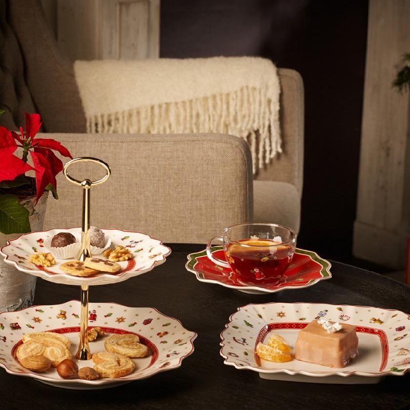Villeroy & Boch Набір посуду для сніданку на 2 персони червоний Toys Delight | https://grandposuda.com.ua