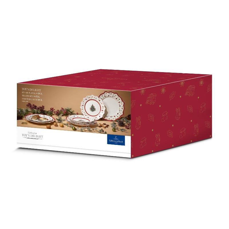 Villeroy & Boch Набор тарелок 8 предметов Toy's Delight | https://grandposuda.com.ua