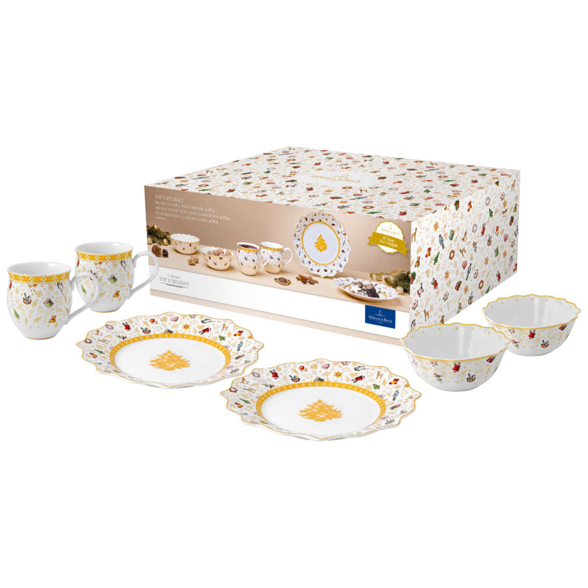 Villeroy & Boch Столовый сервиз 6 предметов, Toy's Delight | https://grandposuda.com.ua