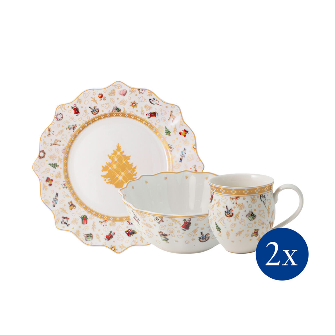Villeroy & Boch Столовый сервиз 6 предметов, Toy's Delight | https://grandposuda.com.ua