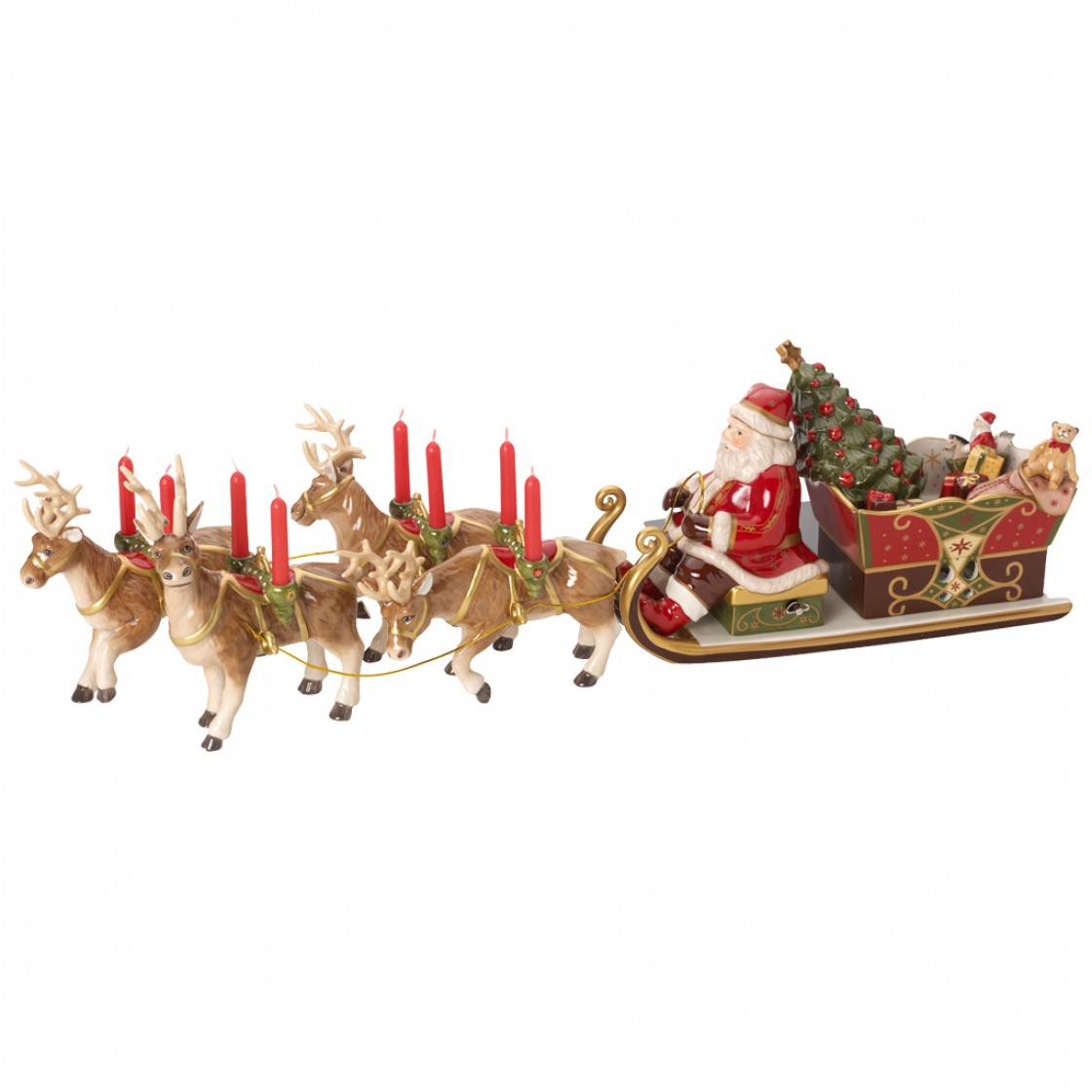 Villeroy & Boch Декорація новорічна Олені Санта-Клауса Christmas Toys Memory | https://grandposuda.com.ua