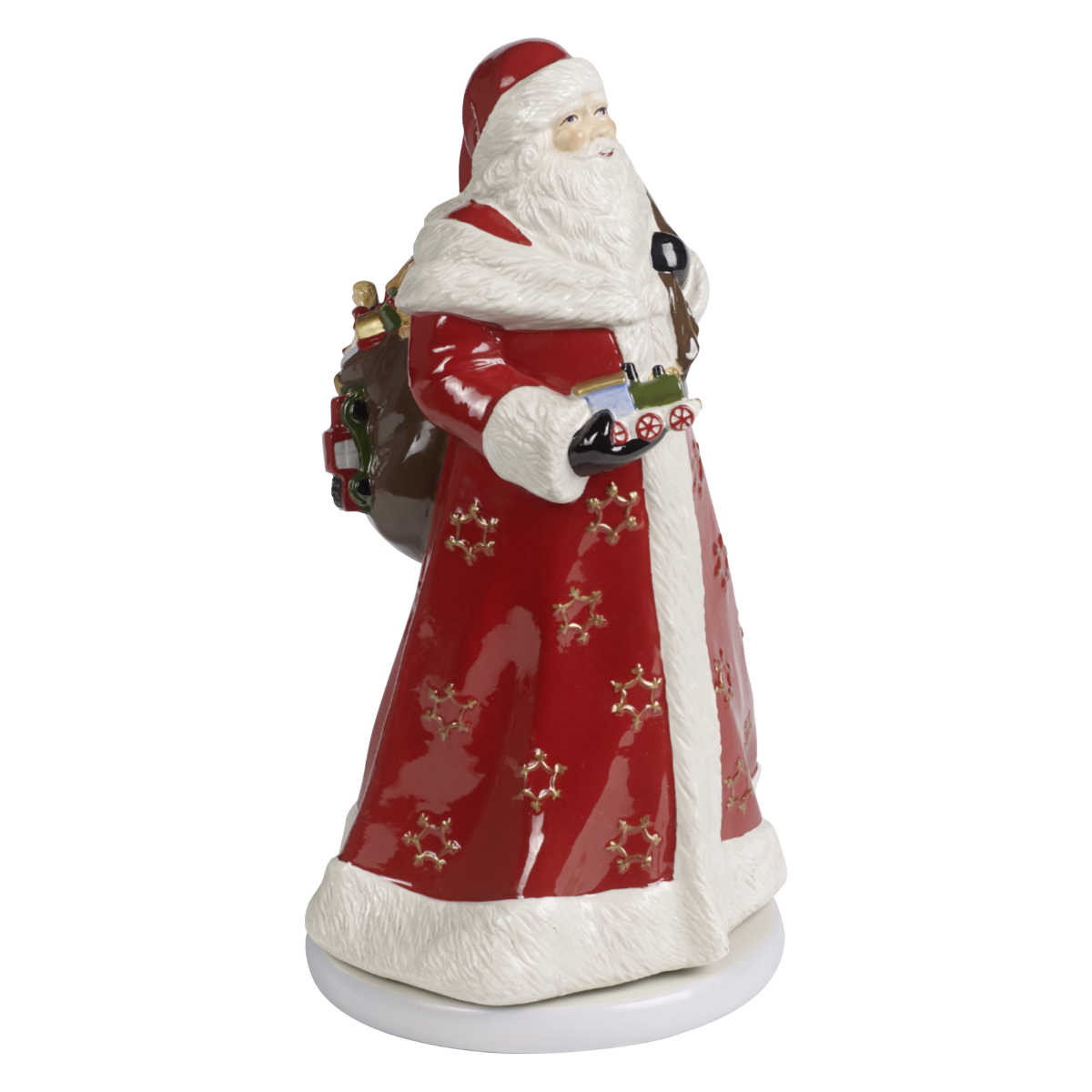 Villeroy & Boch Фігурка музична Дід Мороз з подарунками 34 см Christmas Toys Memory | https://grandposuda.com.ua