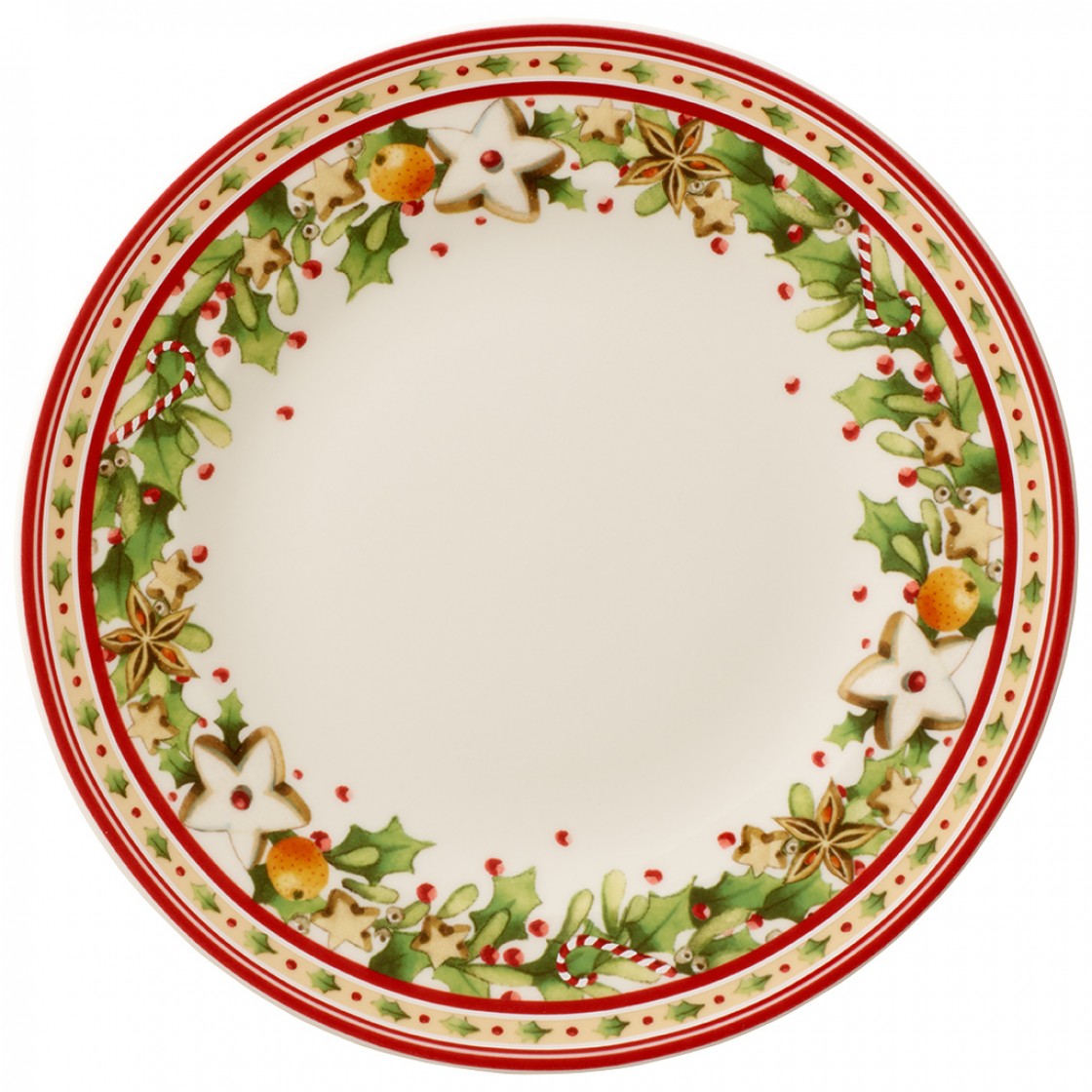 Villeroy & Boch Тарілка для сніданку 21,5 см Winter Bakery Delight | https://grandposuda.com.ua