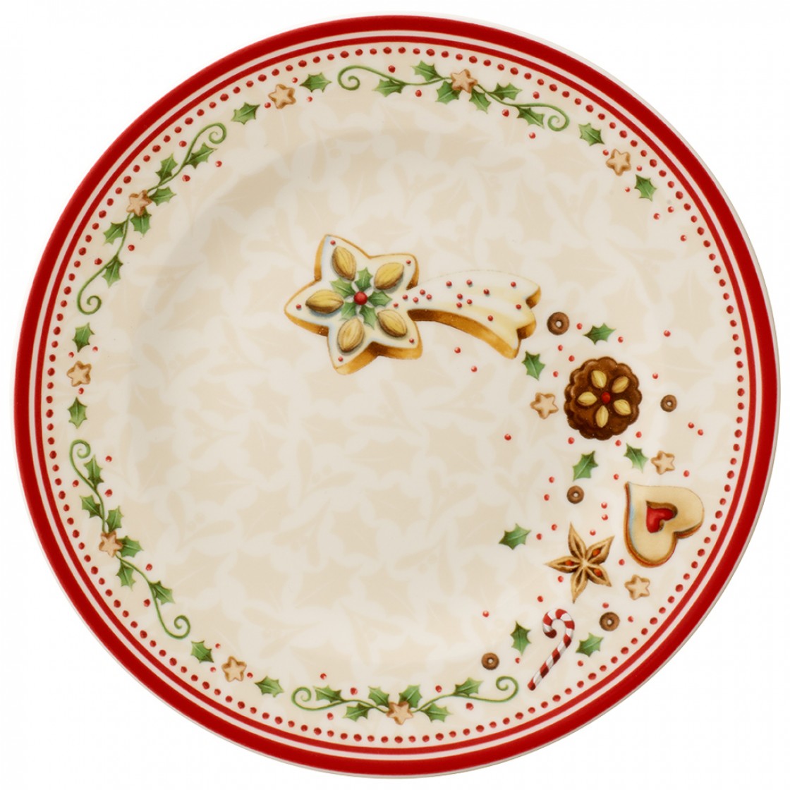 Villeroy & Boch Тарілка для сніданку 21,5 см Winter Bakery Delight | https://grandposuda.com.ua