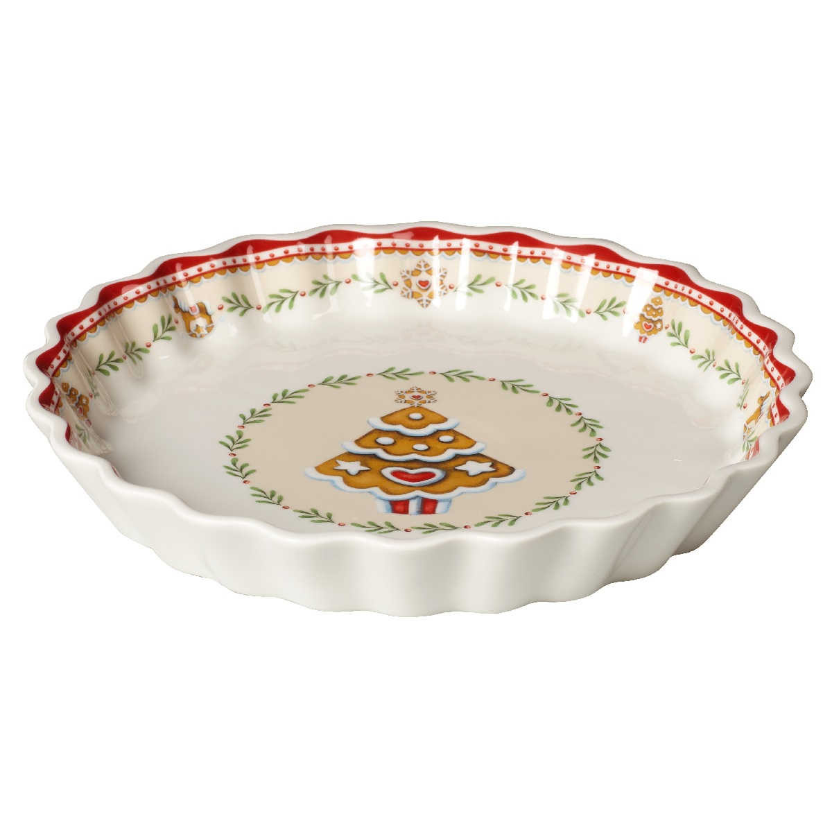 Villeroy & Boch Блюдо для закусок 23 см. Winter Bakery Delight | https://grandposuda.com.ua