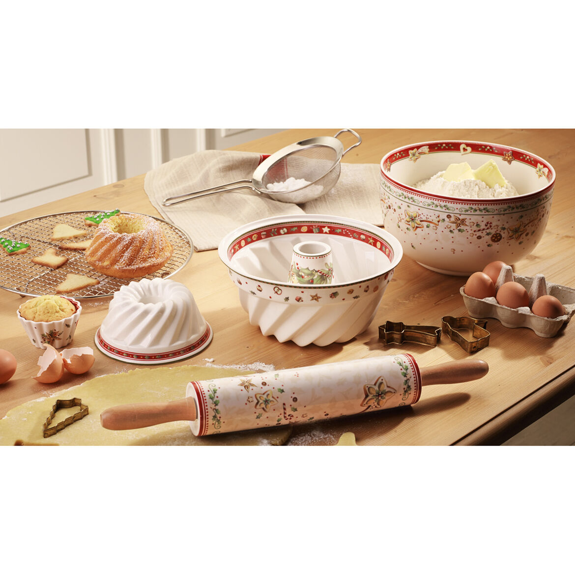 Villeroy & Boch Пиала в виде звезды 13 см, Winter Bakery Delight | https://grandposuda.com.ua