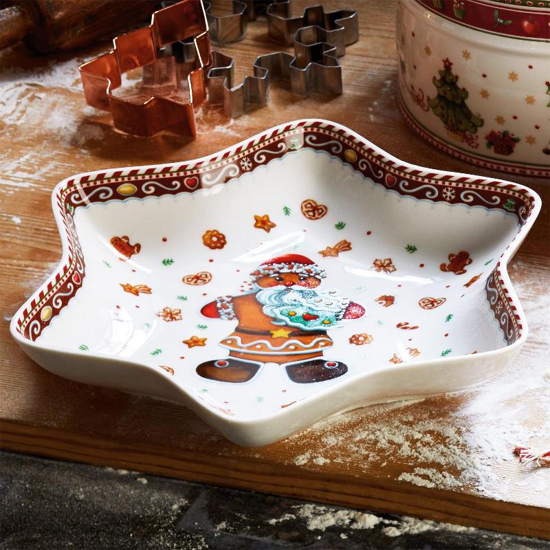 Villeroy & Boch Чаша 15 см кругла маленька Winter Bakery Delight | https://grandposuda.com.ua