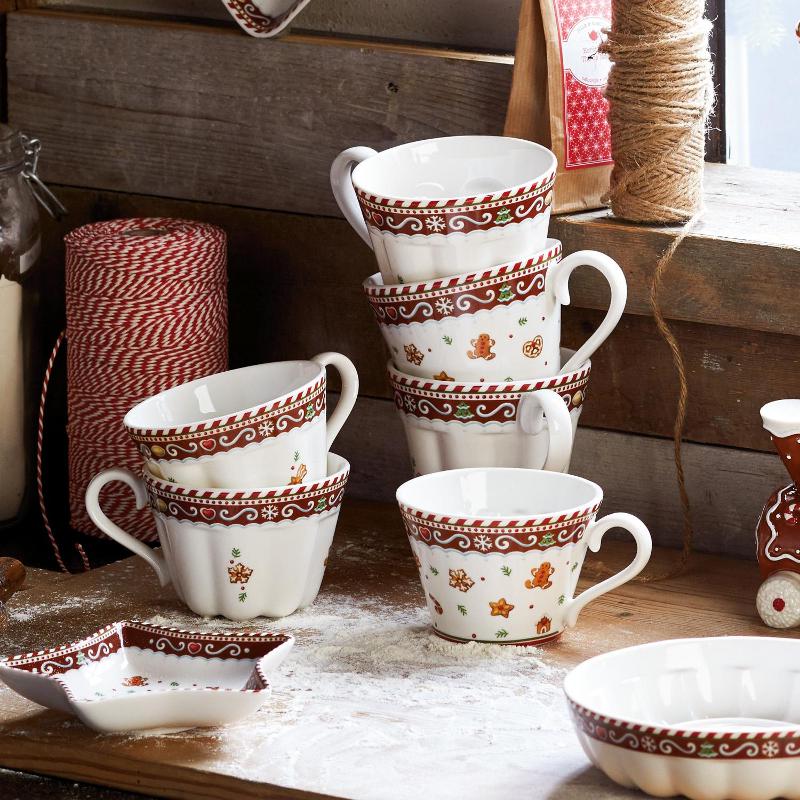 Villeroy & Boch Чаша 15 см кругла маленька Winter Bakery Delight | https://grandposuda.com.ua