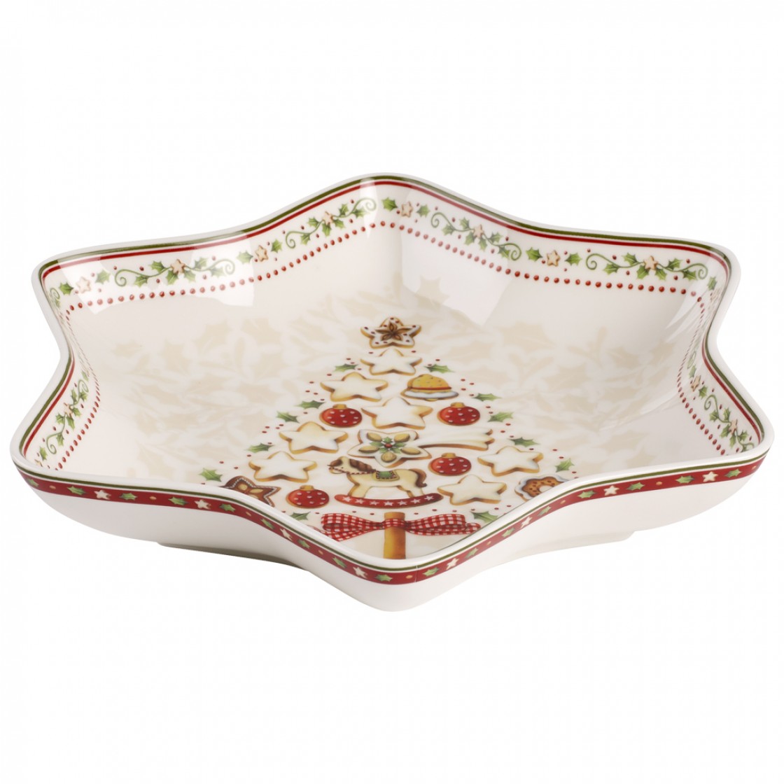 Villeroy & Boch Блюдо в форме звезды, среднее 'Елка' 24,5 см Winter Bakery Delight | https://grandposuda.com.ua