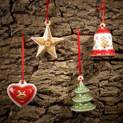 Villeroy & Boch Подвеска - трио Снеговики, 21 см My Christmas Tree | https://grandposuda.com.ua