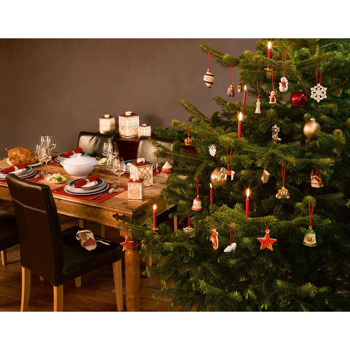 Villeroy & Boch Елочная игрушка в виде оленя 6 x 10 см. My Christmas Tree | https://grandposuda.com.ua