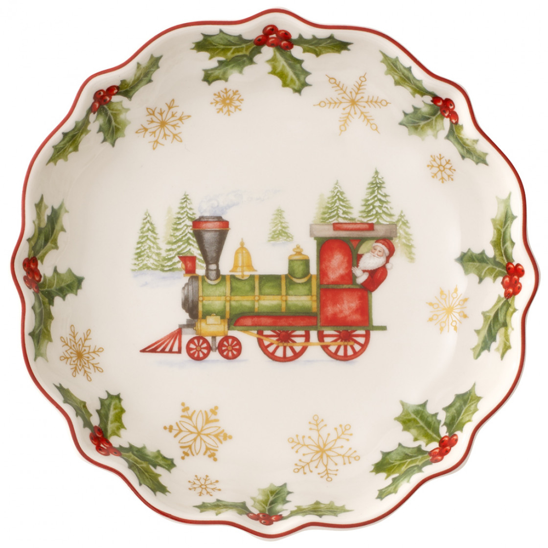 Villeroy & Boch Блюдо паровоз 16 см маленьке 2017 | https://grandposuda.com.ua