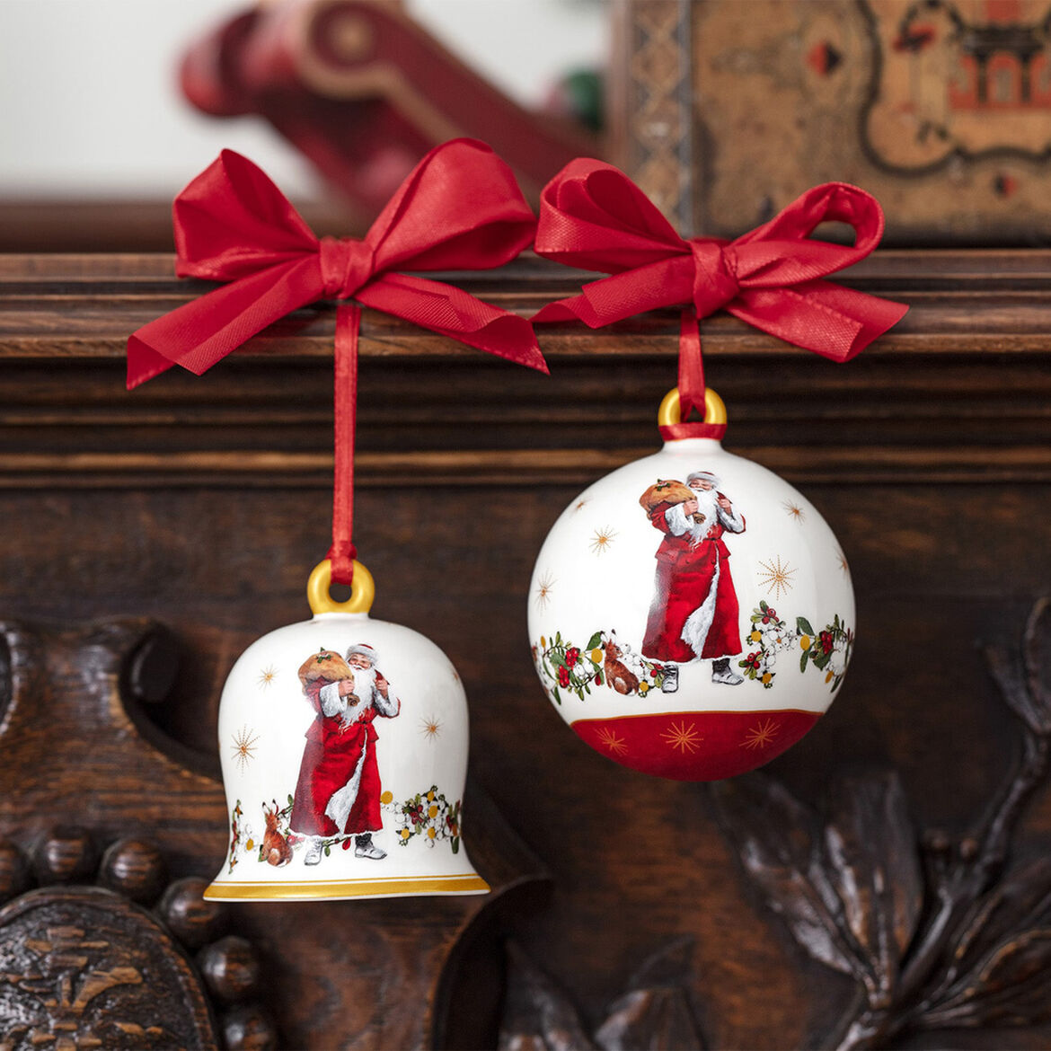 Villeroy & Boch Колокольчик 6 x 6 x 7 см, Annual Christmas Edition 2020 | https://grandposuda.com.ua