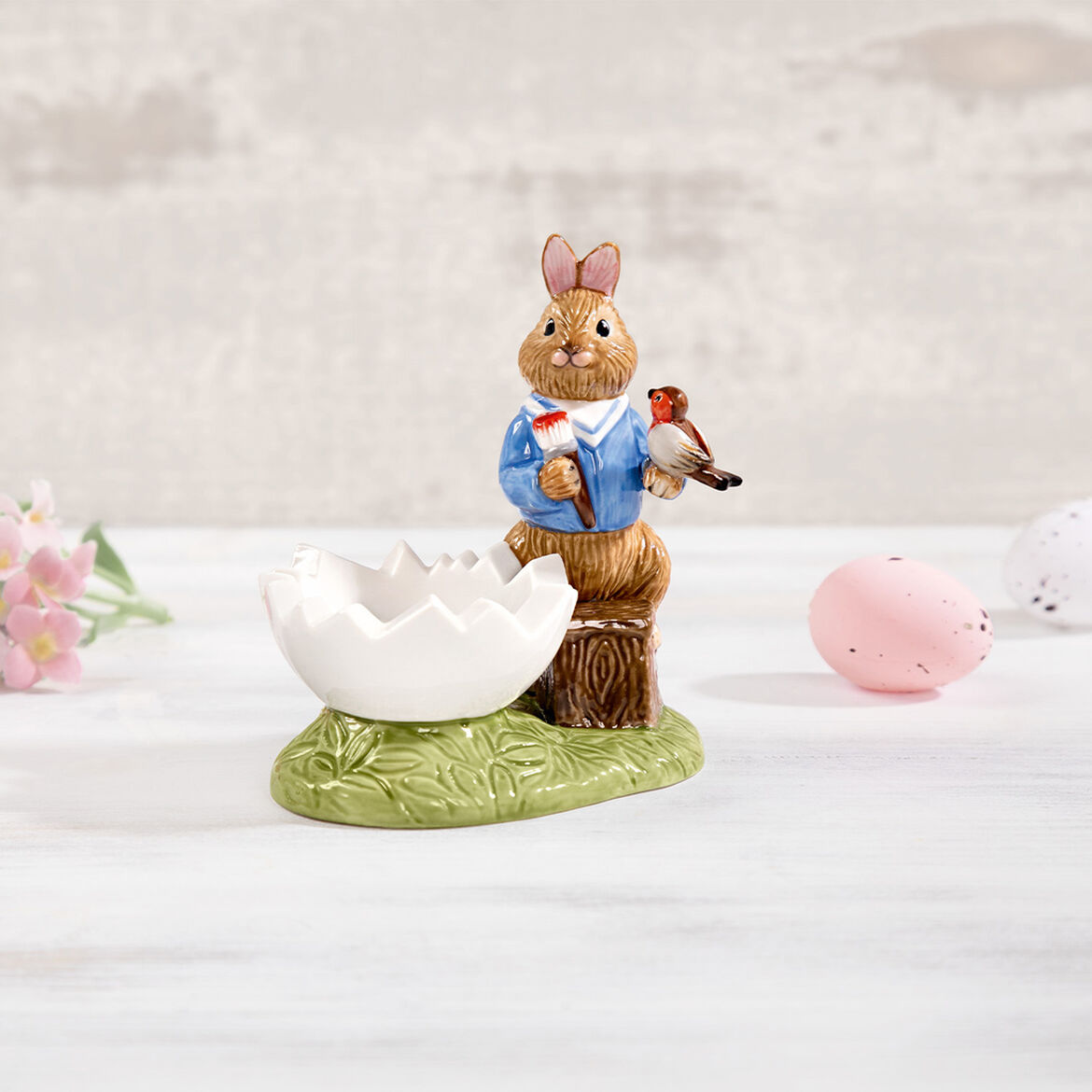Villeroy & Boch Підставка для яєць у вигляді кролика Annual Easter Edition 2021 | https://grandposuda.com.ua
