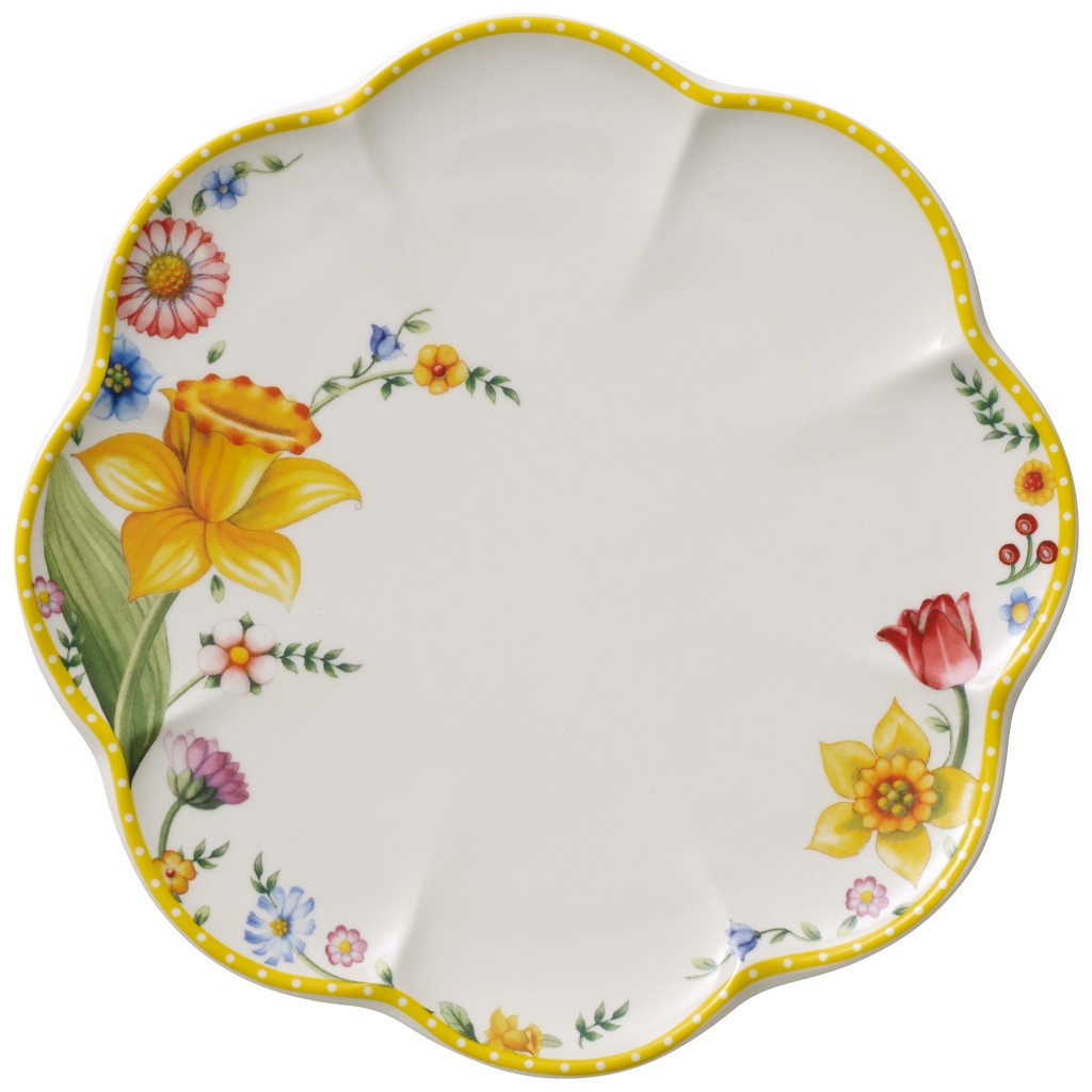 Villeroy & Boch Тарелка для завтрака 22 см Spring Awakening | https://grandposuda.com.ua