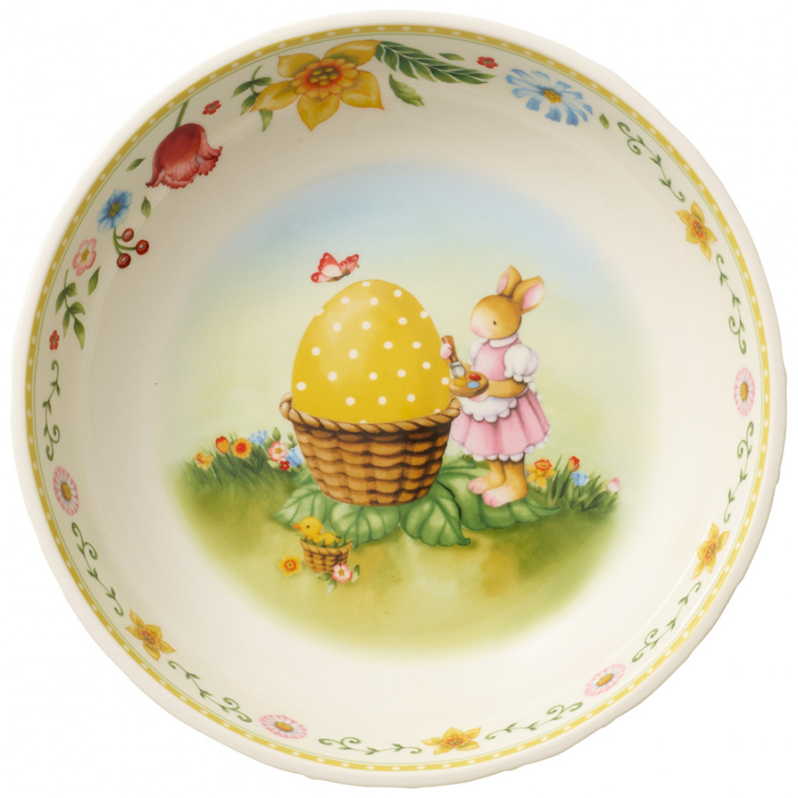 Villeroy & Boch Піала 22 см Кроляча сімя Spring Fantasy | https://grandposuda.com.ua