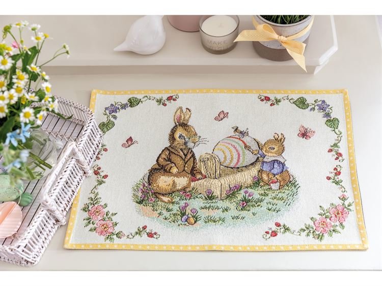 Villeroy & Boch Подставка под тарелку с декором 32 х 48 см Spring Fantasy | https://grandposuda.com.ua