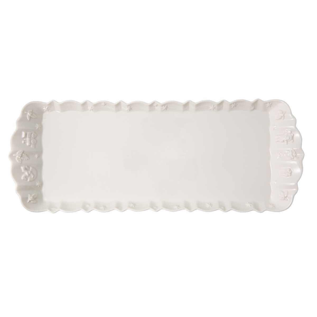 Villeroy & Boch Блюдо для торта прямоугольное 40 x 16 см, Toy's Delight Royal Classic | https://grandposuda.com.ua